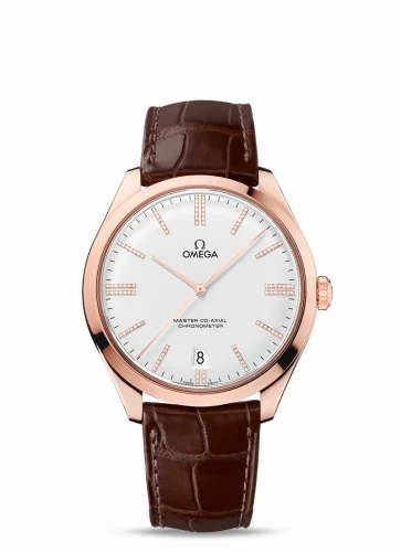Omega De Ville Trésor Master Co-Axial Sedna Gold / Silver Diamond 432.53.40.21.52.002 (43253402152002)